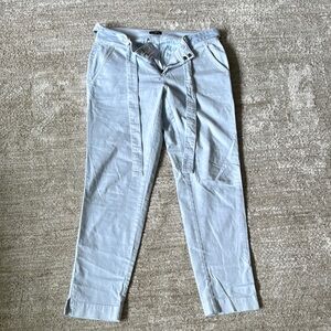 LOFT Gray Chinos Relaxed Fit Lightweight